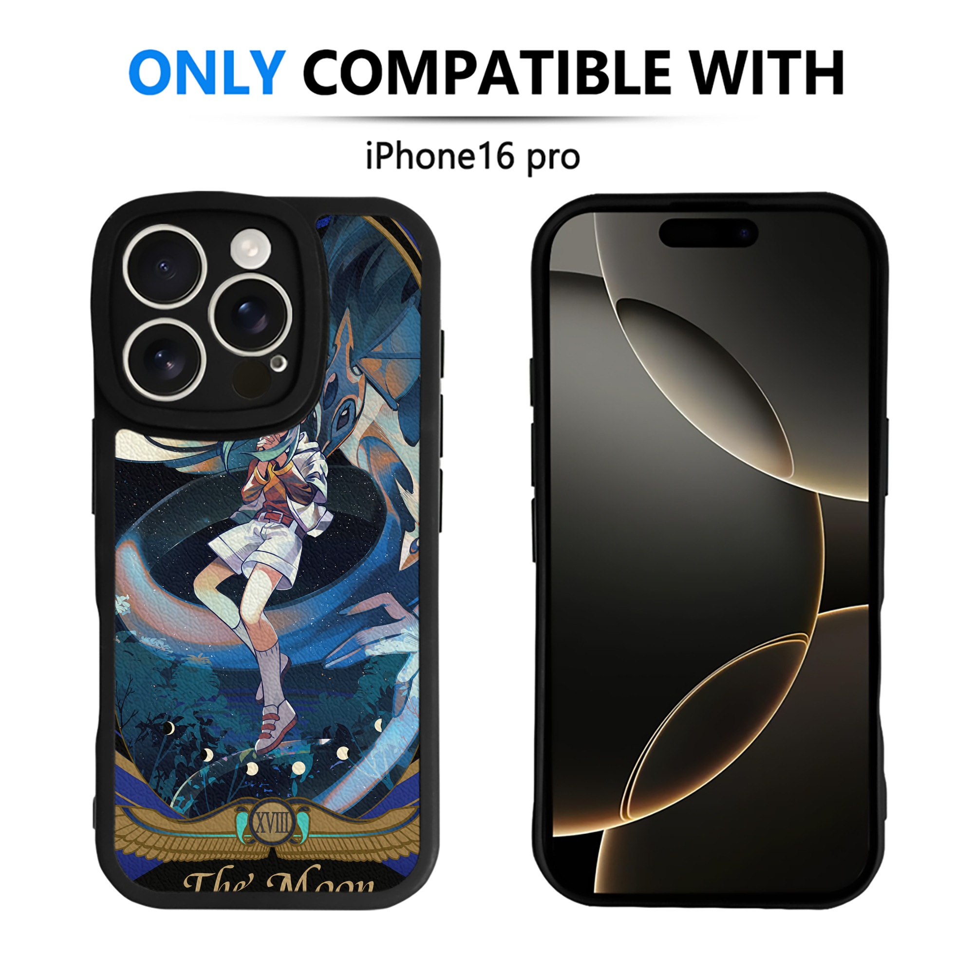（画像用） 遊☆戯☆王 Yu-Gi-Oh! 【iPhone 16シリーズ対応】シリコンスマホケース（レザー調） 材質：シリコン